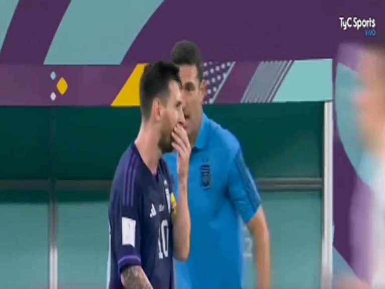 مقطع فيديو يفضح مؤامرة ميسي ومدربه سكالوني في كأس العالم 2022 ميسي ومدربه سكالوني watanserb.com