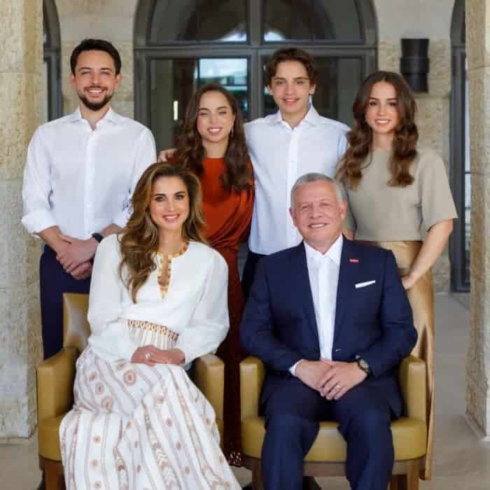 عائلة الملك عبد الله الثاني