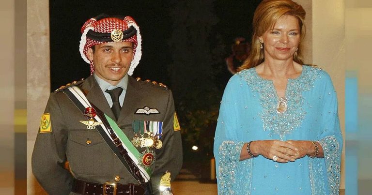الملكة نور والامير حمزة watanserb.com