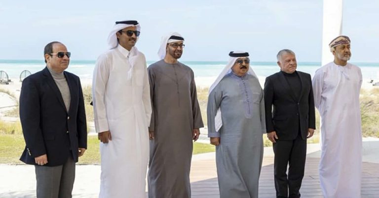 أمير قطر و محمد بن زايد watanserb.com