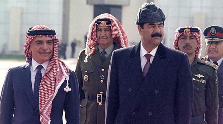 صور متداولة تظهر نص مكالمة الملك الحسين وجورج بوش الأب قبيل غزو العراق للكويت الغزو العراقي للكويت watanserb.com