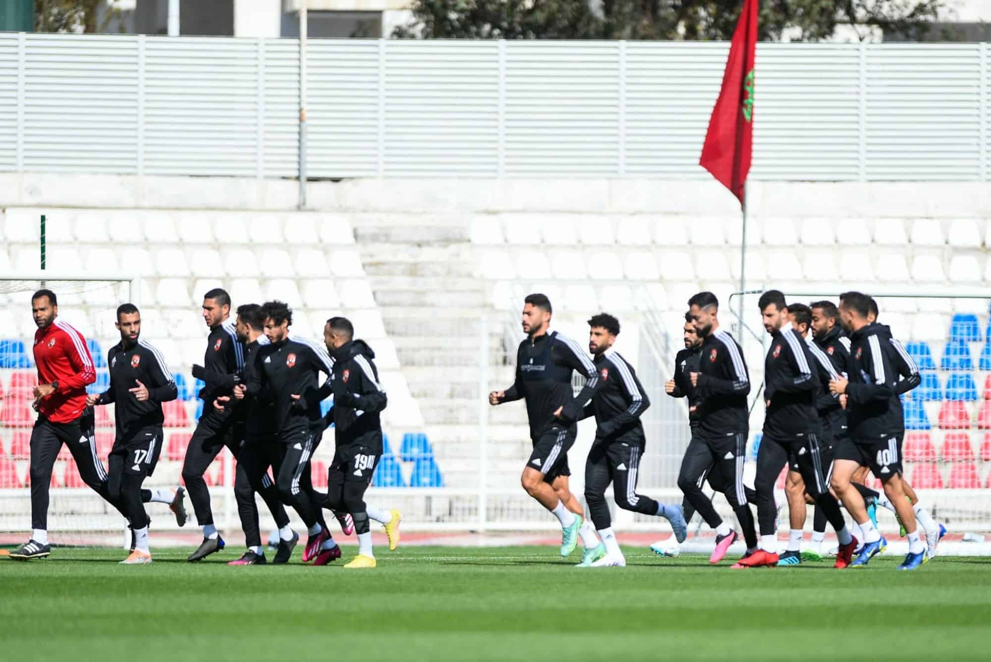 تدريبات الأهلي المصري