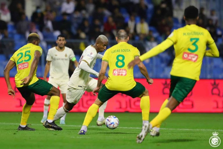 تشكيلة النصر ضد الطائي في دوري روشن السعودي watanserb.com