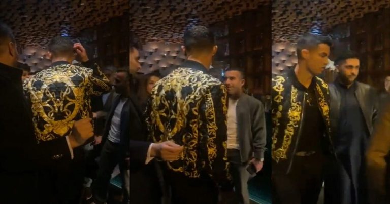 رد فعل رونالدو تجاه سعودية طلبت التقاط “سيلفي” برفقته (فيديو) رد فعل رونالدو تجاه سعودية watanserb.com