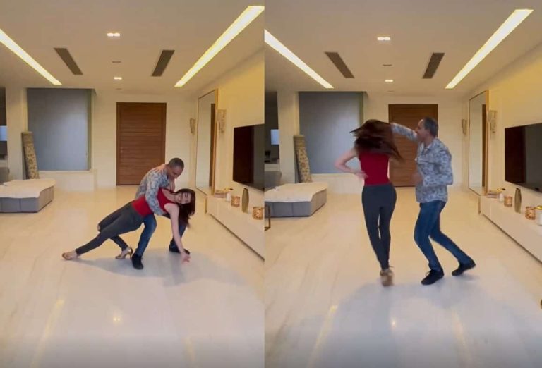 رقص نسرين طافش بملابس جريئة .. فيديو مثير يشعل ضجة! (شاهد) رقص نسرين طافش watanserb.com
