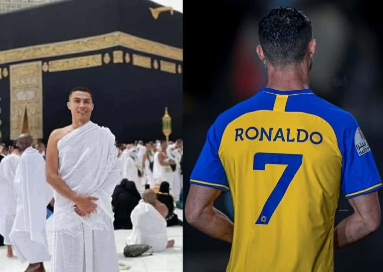 رونالدو بزي الإحرام صورة مركبة انتشرت على مواقع التواصل watanserb.com