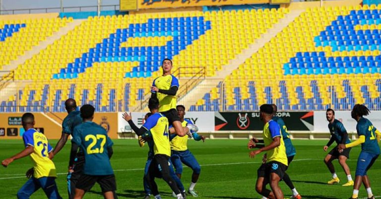 رونالدو يقفز عاليا مع النصر السعودي watanserb.com