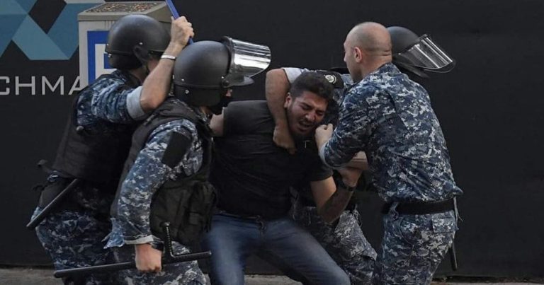 لبناني يهدد بتفجير قصر العدل watanserb.com
