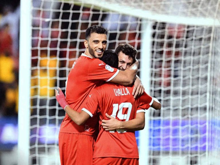 هدف عمر السومة الصاروخي في الدوري القطري 2023 (شاهد) هدف عمر السومة لاعب العربي القطري watanserb.com