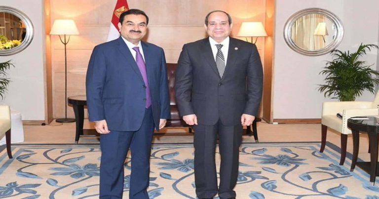 السيسي وملياردير هندي watanserb.com
