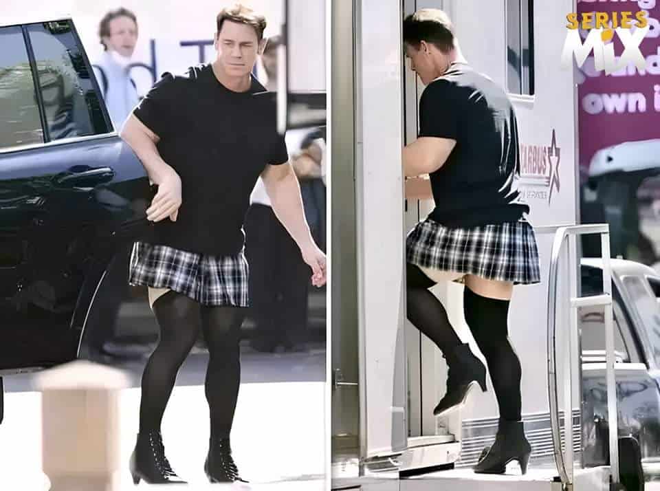 جون سينا يظهر بملابس نسائية