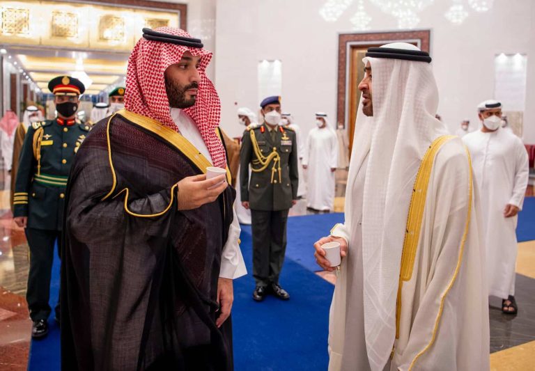 محمد بن زايد ومحمد بن سلمان
