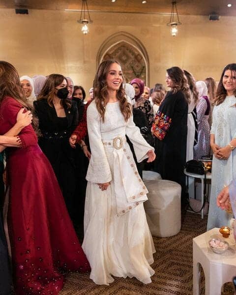 الاميرة ايمان في حفل الحناء