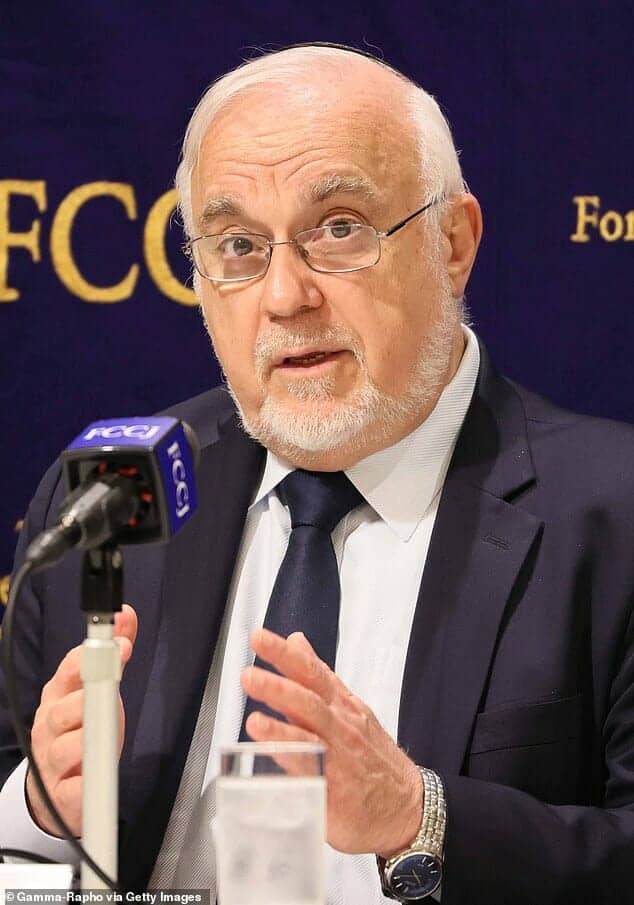 الحاخام أبراهام كوبر من مركز Simon Wiesenthal في نيويورك