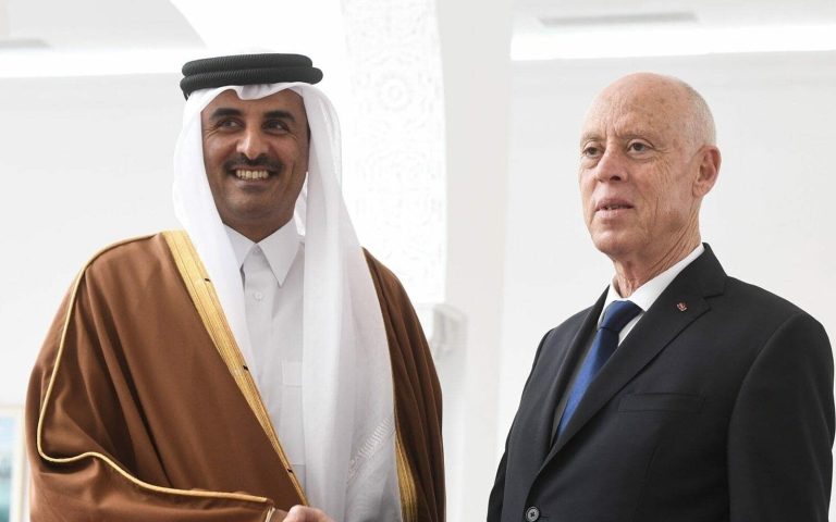 قيس سعيد يستجدي أمير قطر watanserb.com