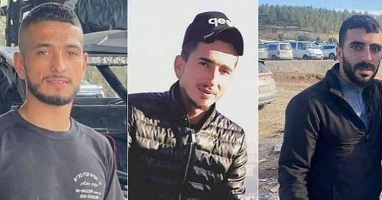 جنين تنزف من جديد..قوات خاصة “مستعربة” تعدم 3 شبان فلسطينيين داخل مركبتهم في بلدة جبع! اعدام 3 شبان فلسطينيين watanserb.com