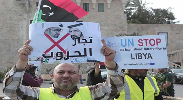 السجن لجزائري زعم أنه ضحية قصف جوي في ليبيا.. ما علاقة سفارة الإمارات؟ دور الإمارات في ليبيا watanserb.com
