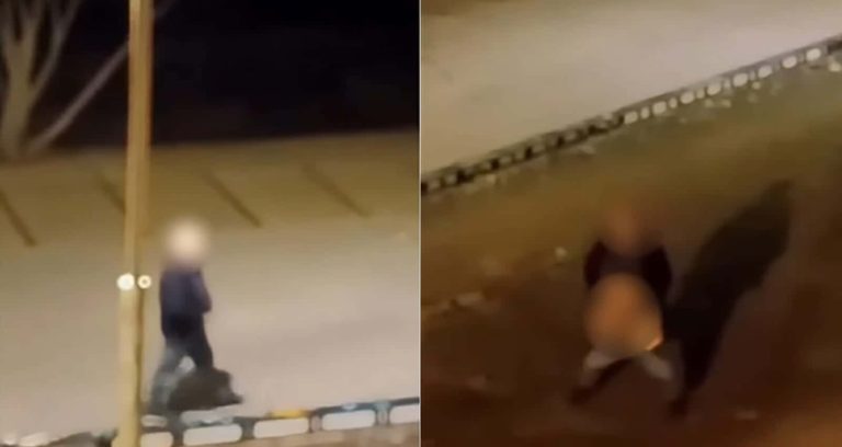 رجل ستيني يتحرش بمراهقتين ويمارس أمامهما العادة السرية في الشارع العام! (شاهد) رجل ستيني يمارس العادة السرية أمام مراهقتين watanserb.com