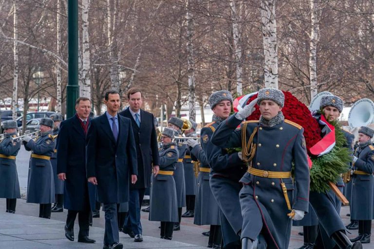 زيارة بشار الأسد إلى روسيا watanserb.com
