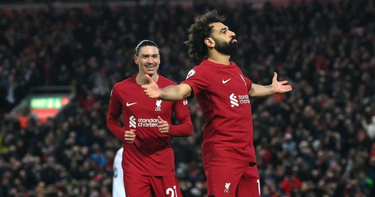 بالسبعة.. ليفربول يُذل مانشستر يونايتد في ليلة الملك المصري صلاح (شاهد) ليفربول ومانشستر يونايتد في الدوري الإنجليزي watanserb.com