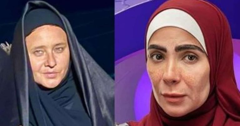 منى زكي و نيللي كريم بالحجاب في مسلسل "تحت الوصاية" و مسلسل "عملة نادرة" watanserb.com