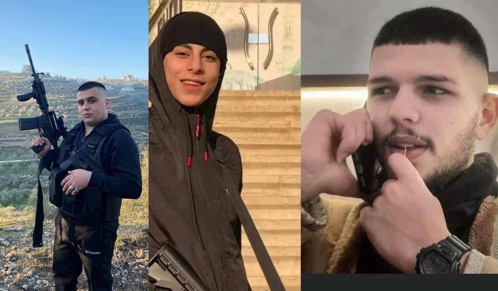 اغتيال 3 مقاتلين من عرين الاسود في نابلس