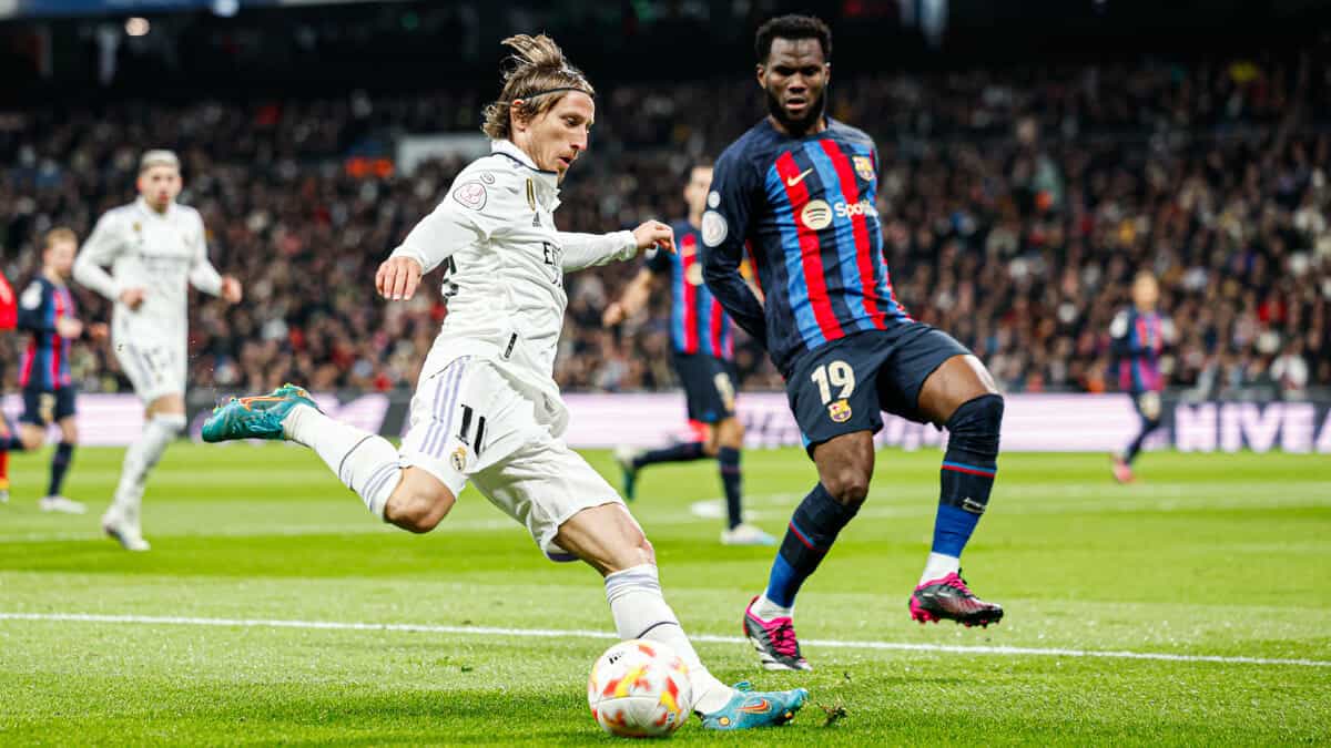 كلاسيكو برشلونة وريال مدريد