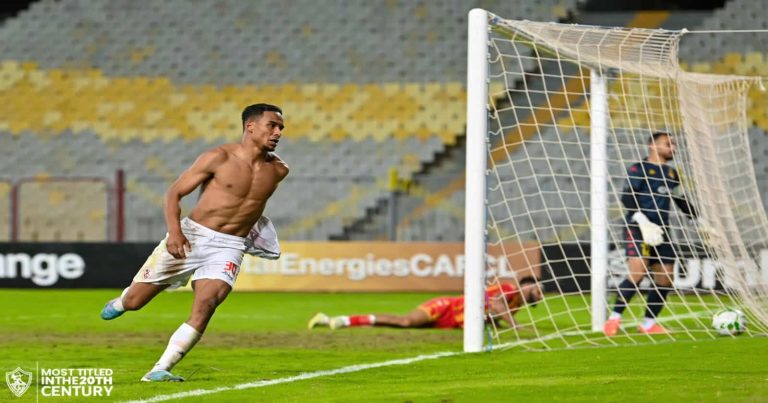لاعب الزمالك سيف الدين الجزيري watanserb.com