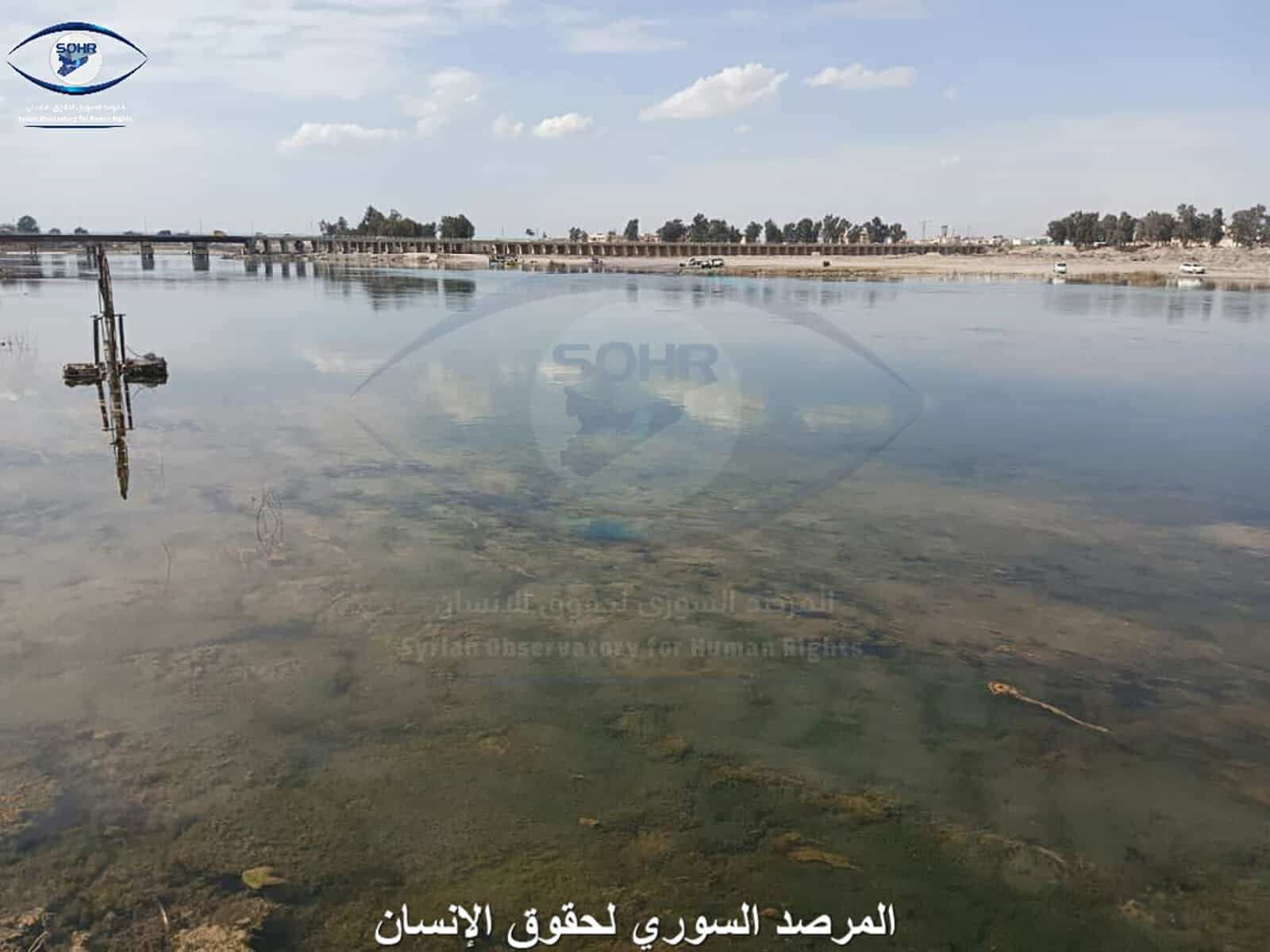 شح المياه نهر الفرات