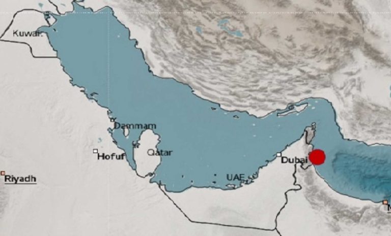 هزة أرضية في الإمارات watanserb.com