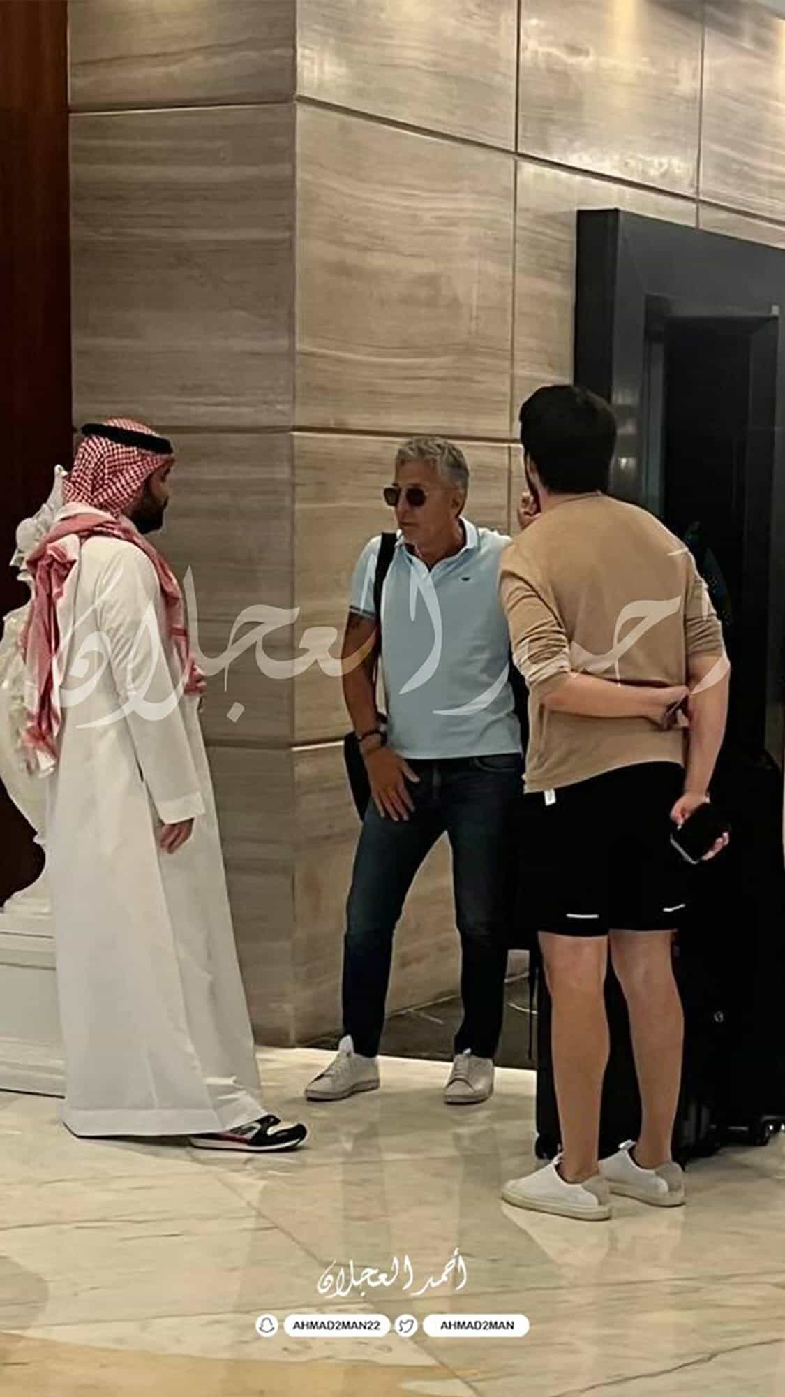 والد ميسي في السعودية