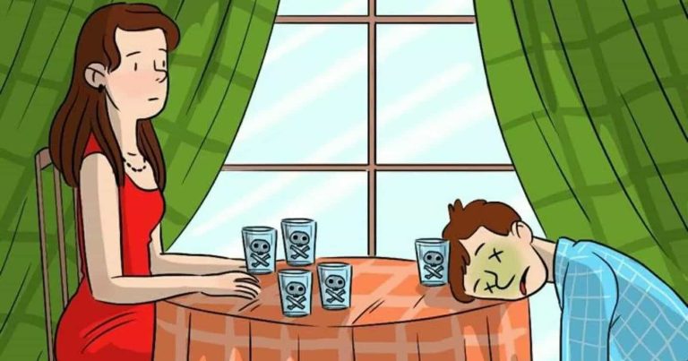 أكواب مسمومة شربت المرأة 4 والرجل 1 فبقيت حية ومات هو.. لغز للعباقرة أكواب مسمومة شربت المرأة 4 والرجل 1 watanserb.com