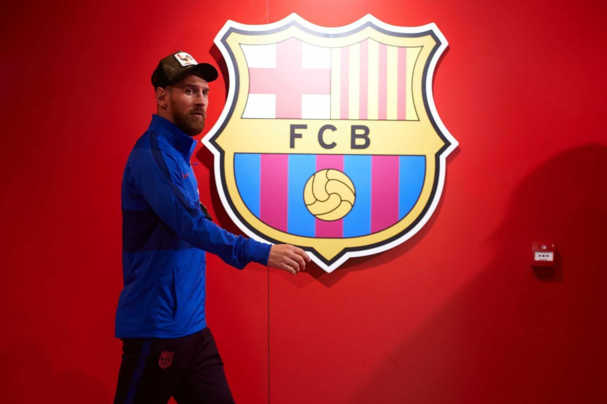 ميسي لاعب برشلونة