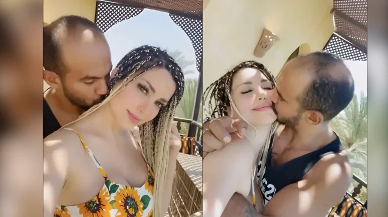 نسرين طافش تعيش شهر عسل جديداً مع زوجها ووصلة غزل جريئة (شاهد) نسرين طافش تعيش شهر عسل جديد مع زوجها ووصلة غزل جريئة (شاهد) watanserb.com
