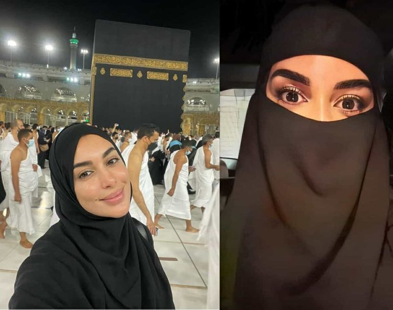 ياسمين صبري ترتدي النقاب .. مفاجأة بعد أيام من تصريحها عن الحجاب! (شاهد) ياسمين صبري ترتدي النقاب watanserb.com