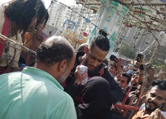 محمد رمضان وأم فارس