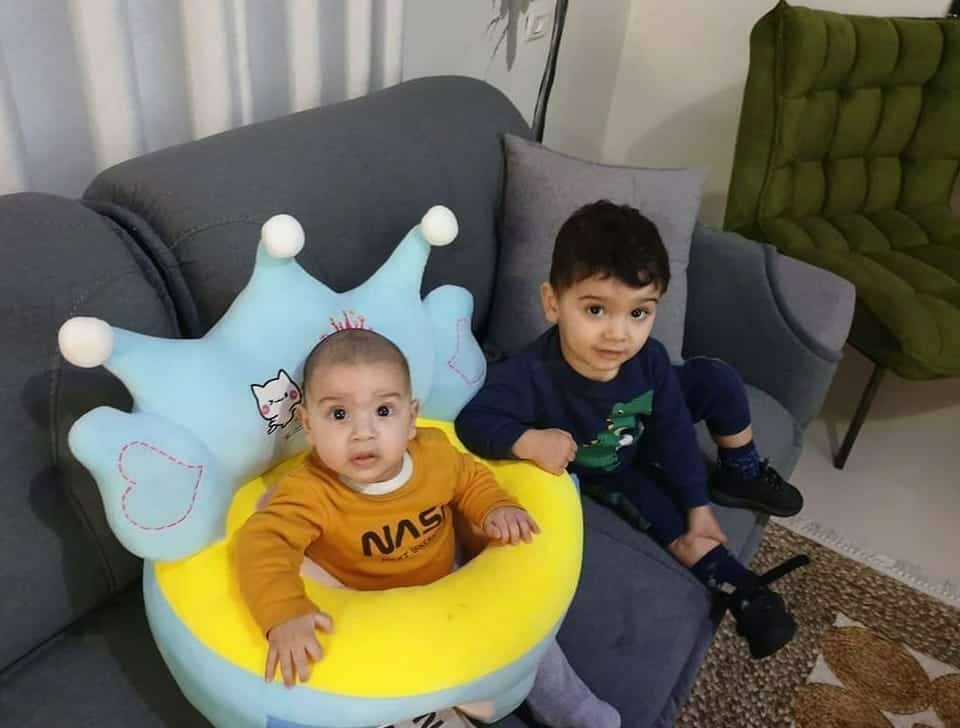 الطفلان القتيلان أمير وآدم