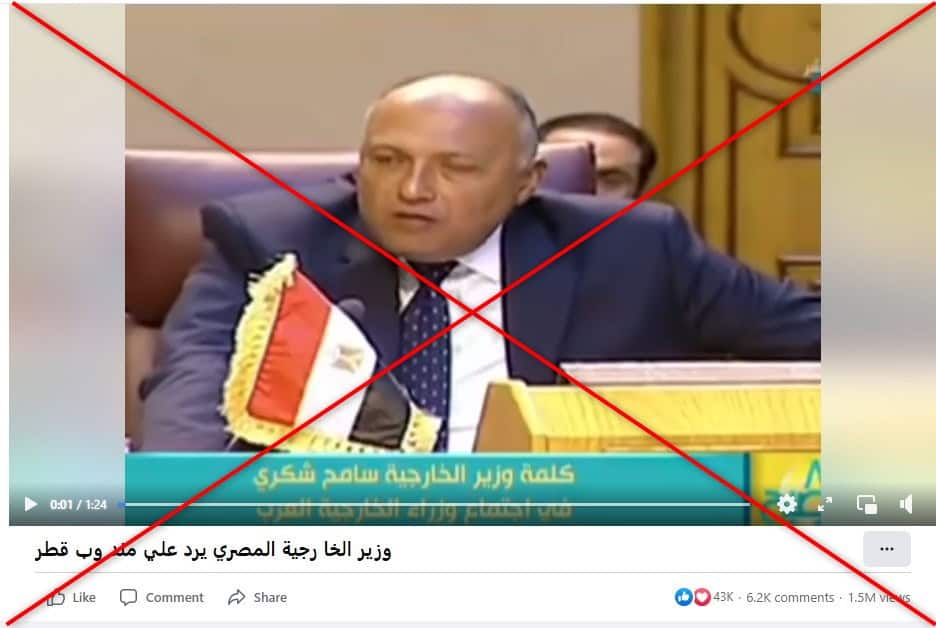 وزير الخارجية المصري سامح شكري