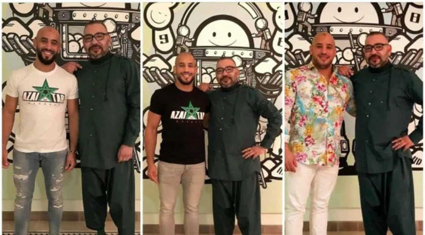 صداقة الأخوين زعيتر مع الملك