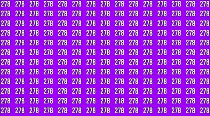 تحديد الرقم 218 في الصورة