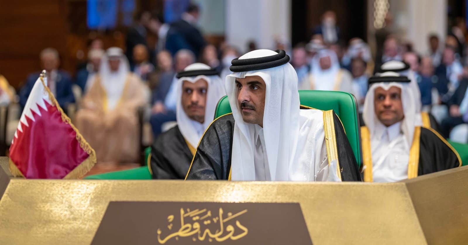 قطر تغرد خارج سرب الجامعة العربية التي تجاهلت إرادة السوريين أمير قطر تميم بن حمد watanserb.com
