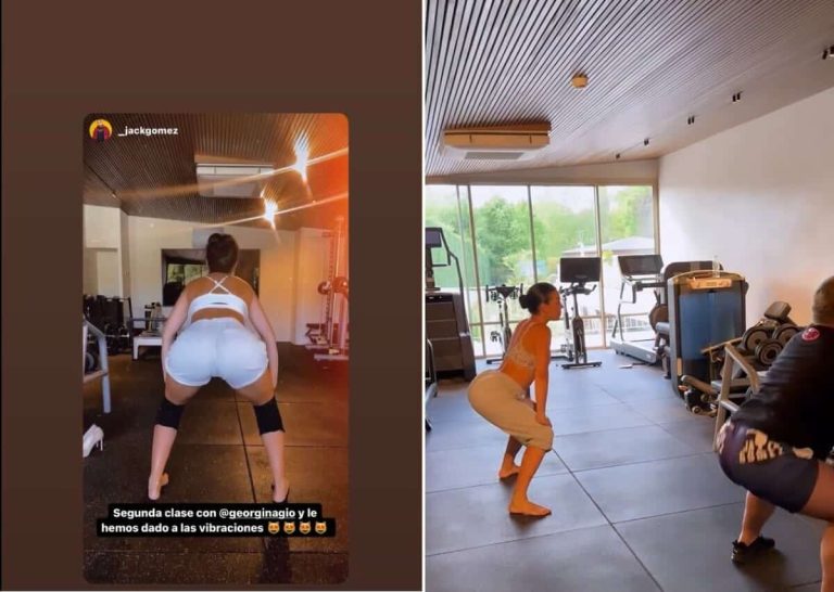 جورجينا في فيديو بذيء لمؤخرتها وهي تؤدي رقصة صممت من أجل الإثارة الجنسية (شاهد) جورجينا رودريغيز ترقص بمؤخرتها watanserb.com serbapp.com