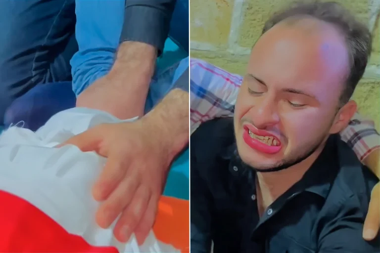 استشهدت في قصف غزة.. لقطات مبكية لشاب انهار أمام جثمان خطيبته شهداء قصف غزة الأخير watanserb.com