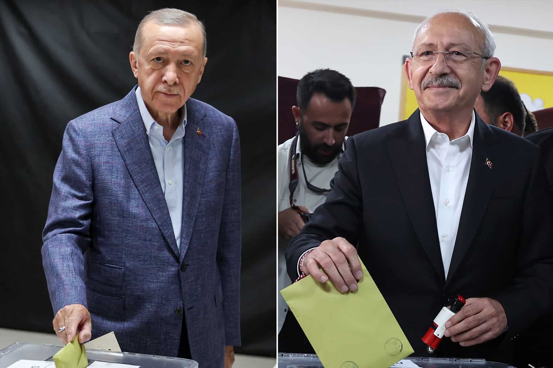 رجب طيب أردوغان وكمال كليجدار أوغلو