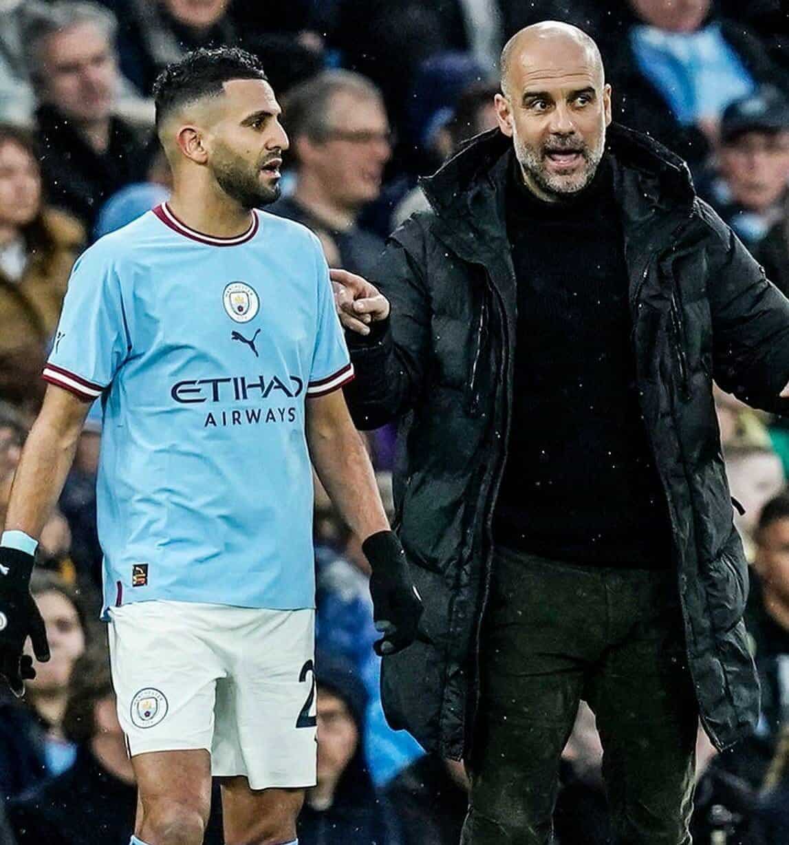 رياض محرز لاعب مانشستر سيتي