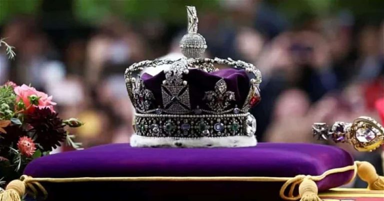 سعر تاج الملك تشارلز خيالي.. من الذهب ومرصع بـ 444 جوهرة (فيديو) تاج الملك تشارلز watanserb.com