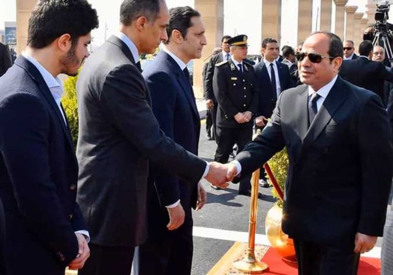 علاء مبارك والسيسي watanserb.com