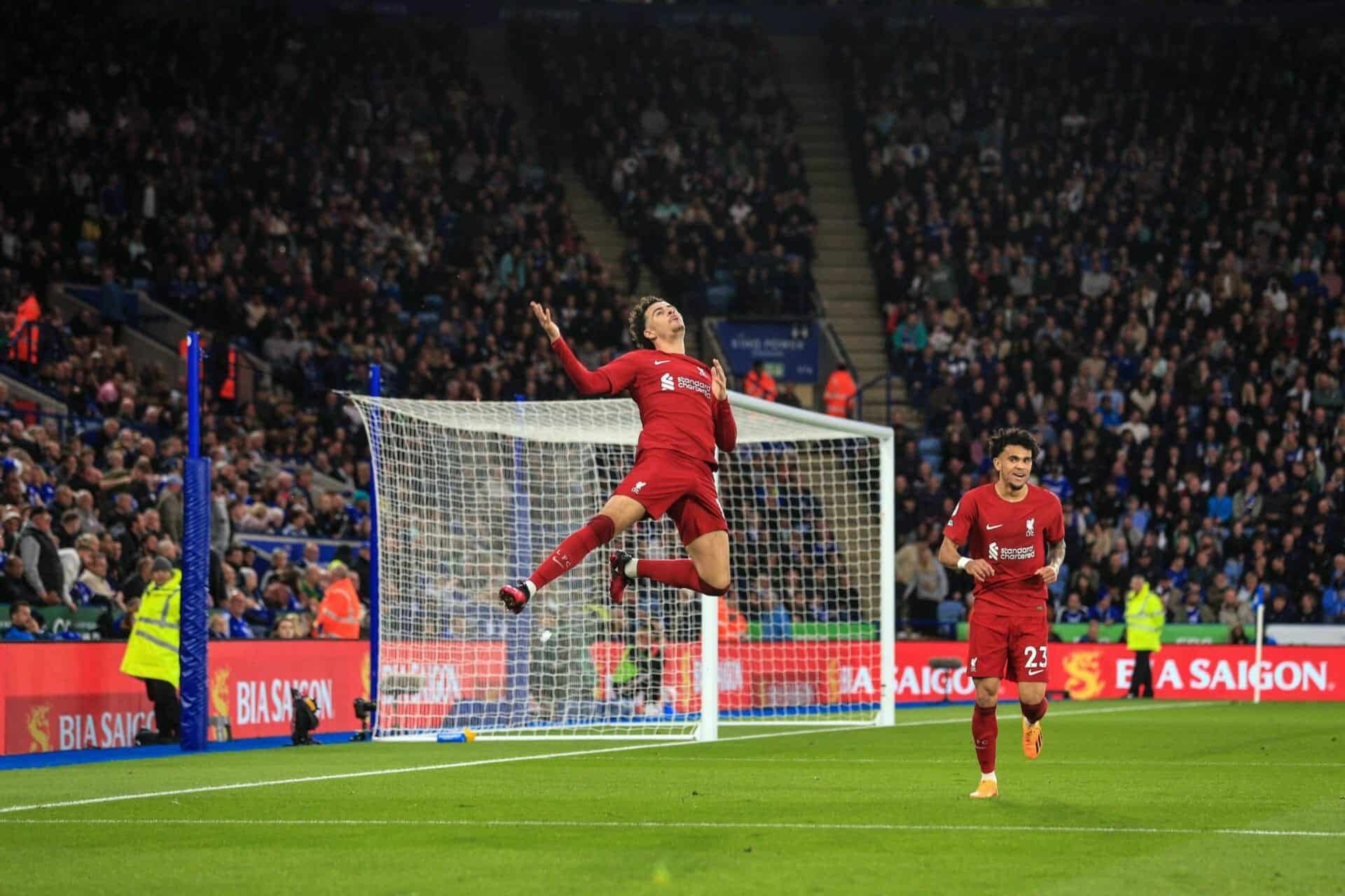 فوز ليفربول على ليستر سيتي