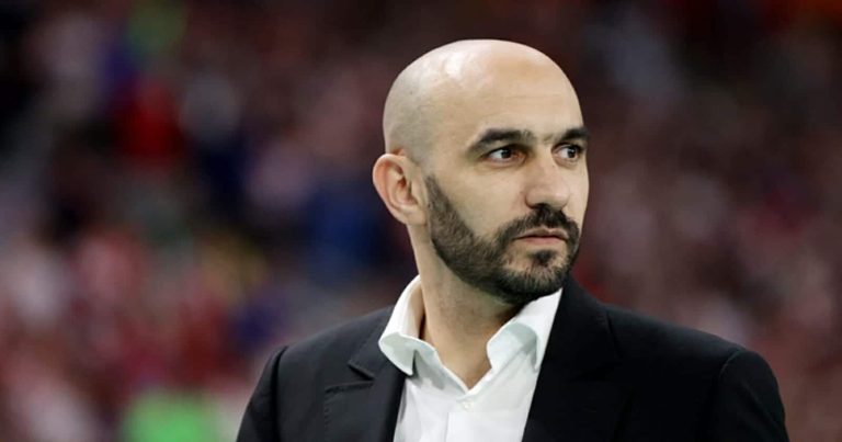 مدرب أسود الأطلس وليد الركراكي watanserb.com