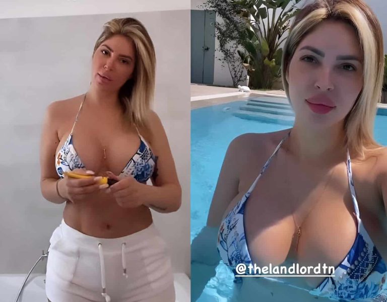 مريم الدباغ تروج للسياحة في تونس شبه عارية! (فيديو)